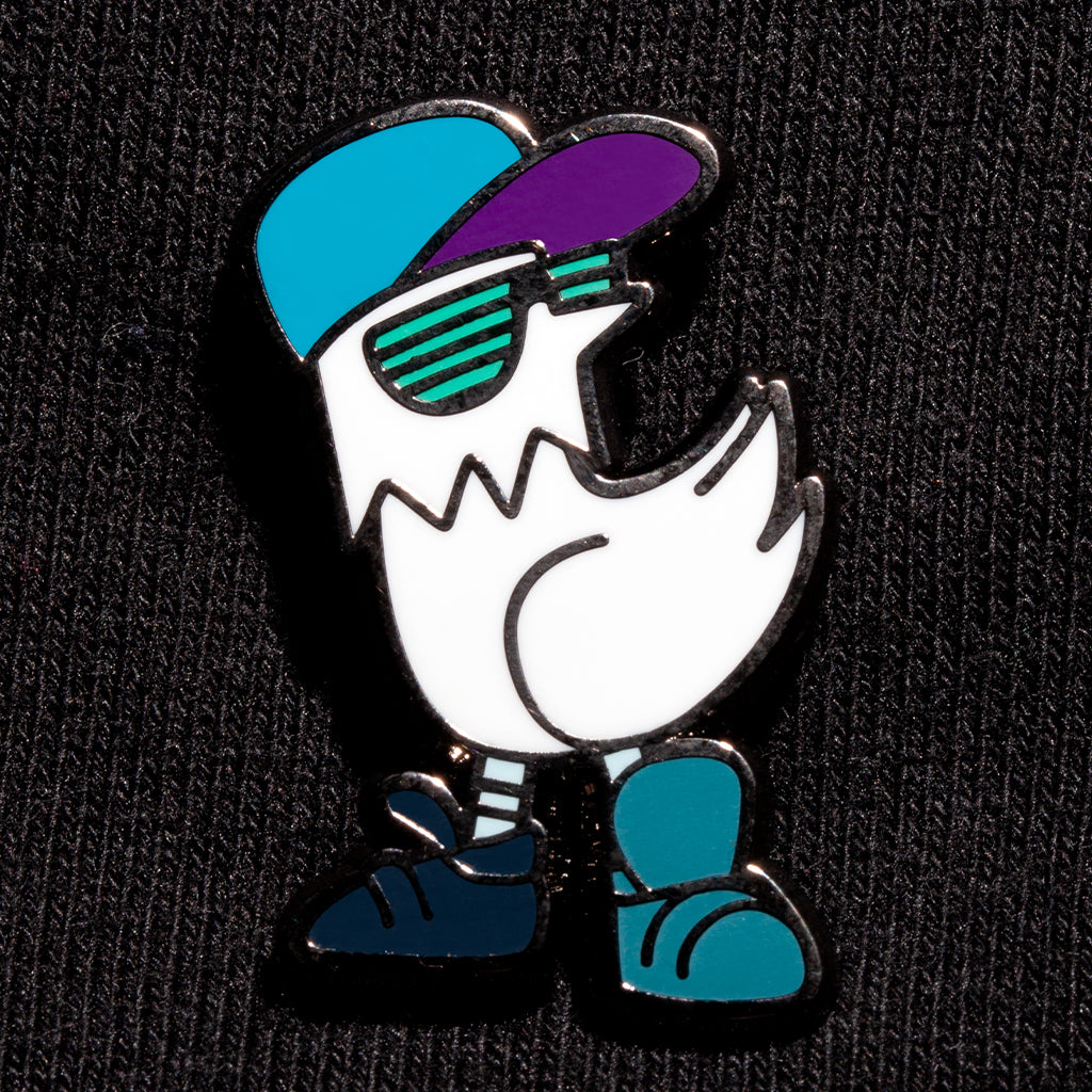 LIMITED Swag Pigeon Enamel Pin + FREE Sticker!